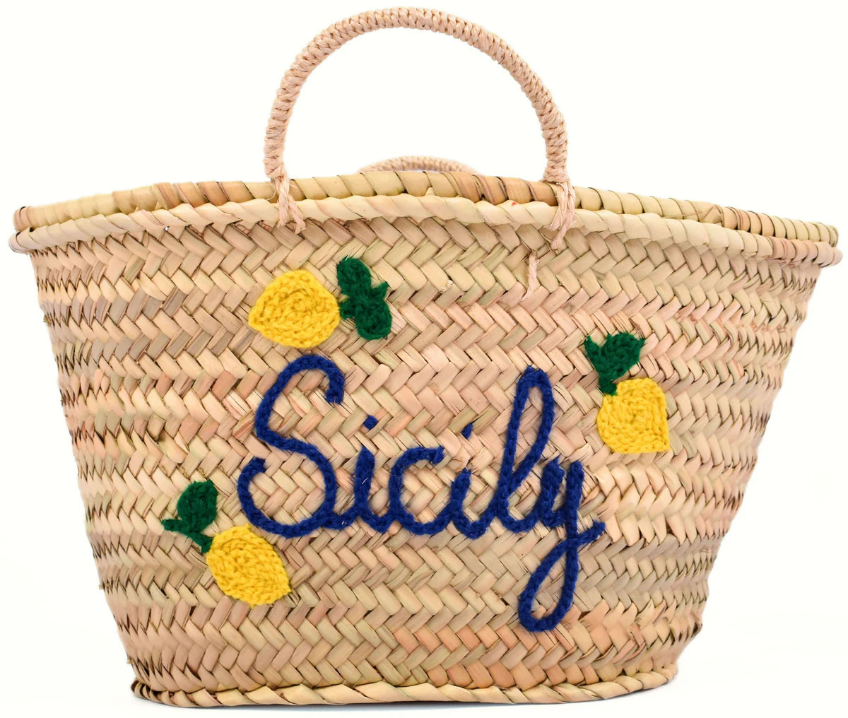 Lemon Beach Bag - Italian-Inspired Tote for a Vibrant Summer | OXYLION LLC