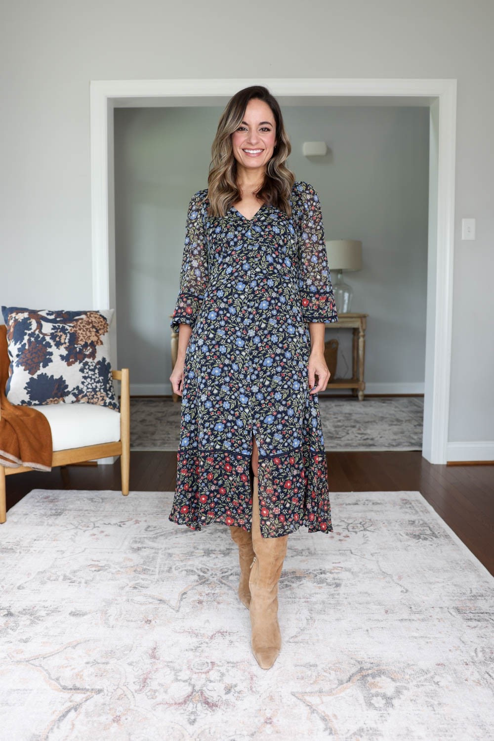 A few dresses and skirts that look great with knee high boots! 

Dress: petite xs wearing the top pinned, it’s low cut 
Boots: true to size (15” shaft height increases with size)

#LTKPetite
