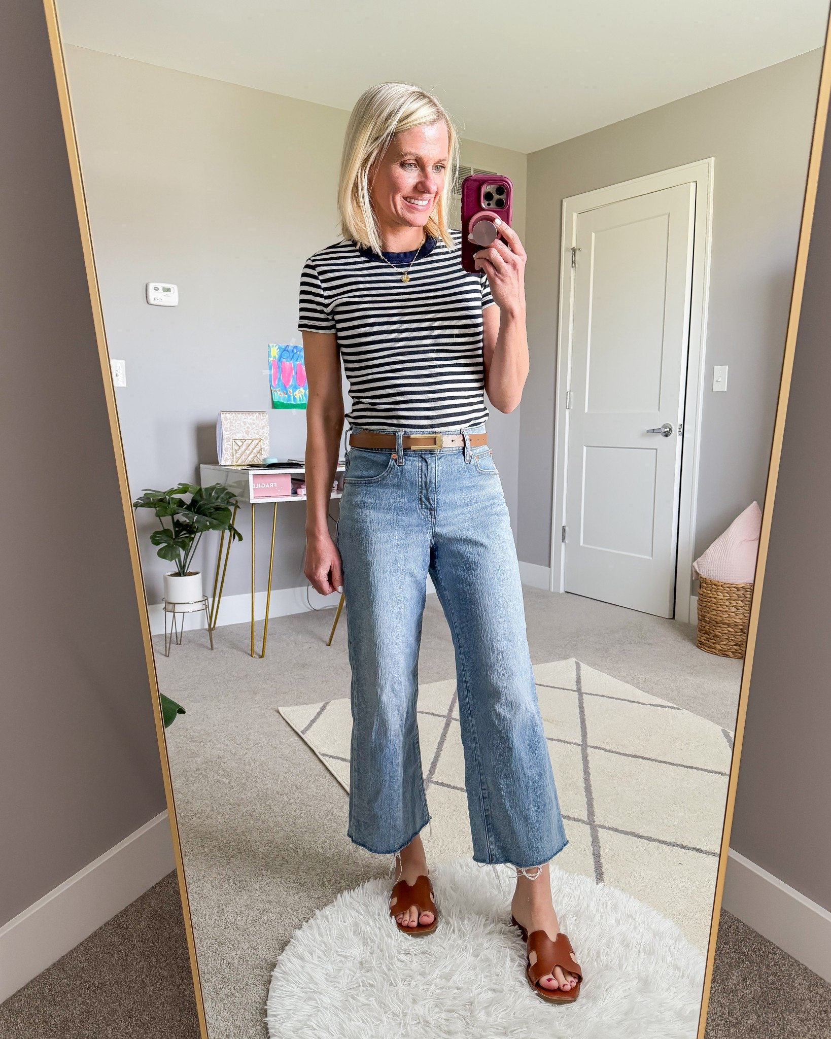What I wore this week as a 40-year old mom of 2! T-shirt- small || jeans- 25/petite

#LTKOver40 #LTKPetite #LTKStyleTip