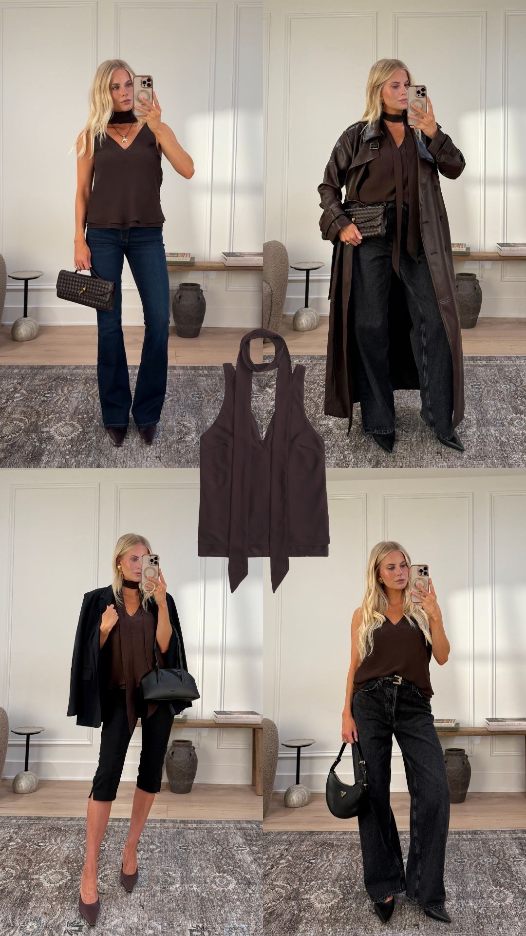 Code AFKATHLEEN for 20% off my collection with Abercrombie! Wearing a size small in the top from my collection! Other sizing below:

• Top Left: size 26 long in jeans (from my collection), shoes: if in between sizes, size up to the next whole size, bag color: grape purple, swapped necklace charm to a leather chord

• Top Right: size small tall in the trench coat (from my collection), size 26 jeans, linking similar shoes, bag color: grape purple

• Bottom Left: size medium blazer, shoes: if in between sizes, size up to the next whole size, linking similar capris

• Bottom Right: size 26 jeans, linking similar shoes

[ Heaven mayhem code KATHLEEN15 ]

#kathleenpost Abercrombie fall collection, Abercrombie new arrivals, chic fall fashion, fall outfit inspo

#LTKSeasonal #LTKStyleTip