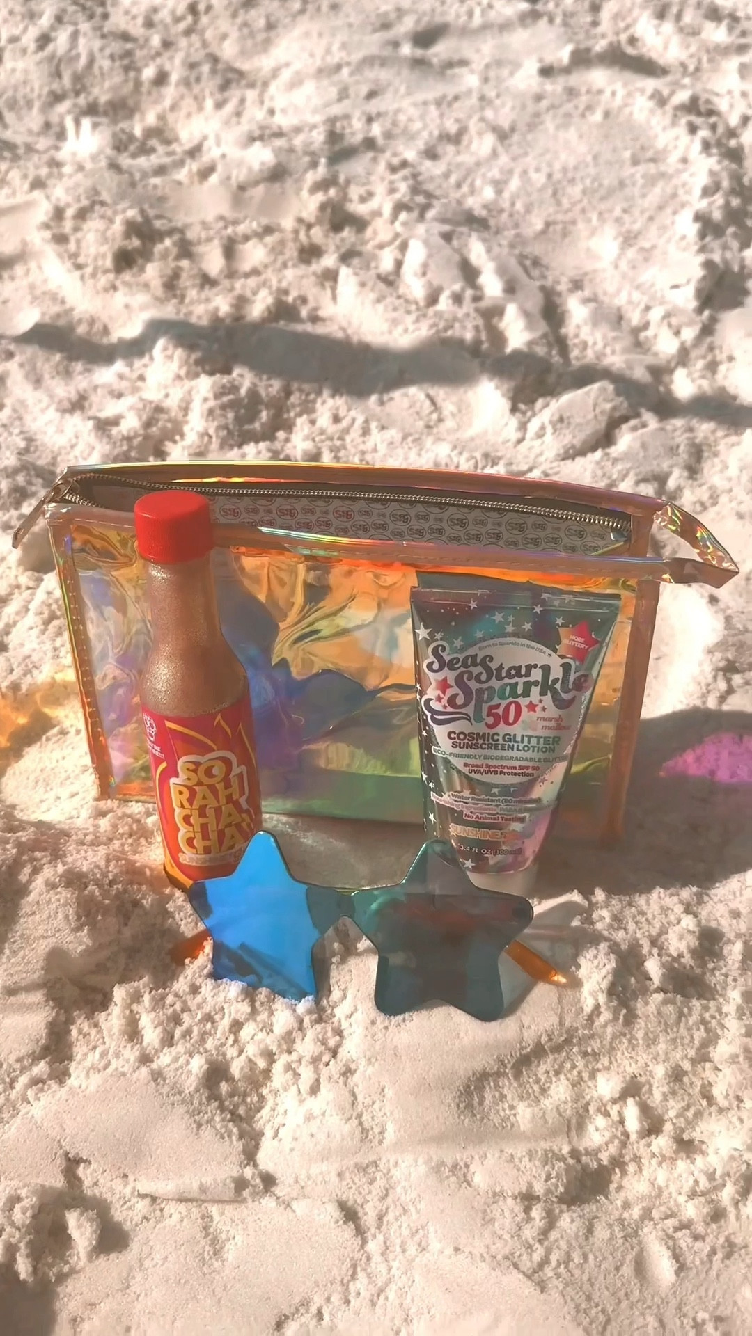 Sunshine & Glitter all summer long. 🤩 Like protecting your skin & sparkling?? I’m so in! I’m using the Sea Star Sparkle Cosmic Glitter Sunscreen SPF 50 & my favorite the SoRahChaCha Sunshine Glitter Gel. Head to my LTK shop for the links & shop more of Sunshine & Glitter’s dazzling products. ✨
@officialsunshineglitter
#Sunshineglitter#ad #summer #skin 

#LTKSeasonal #LTKPlusSize #LTKBeauty