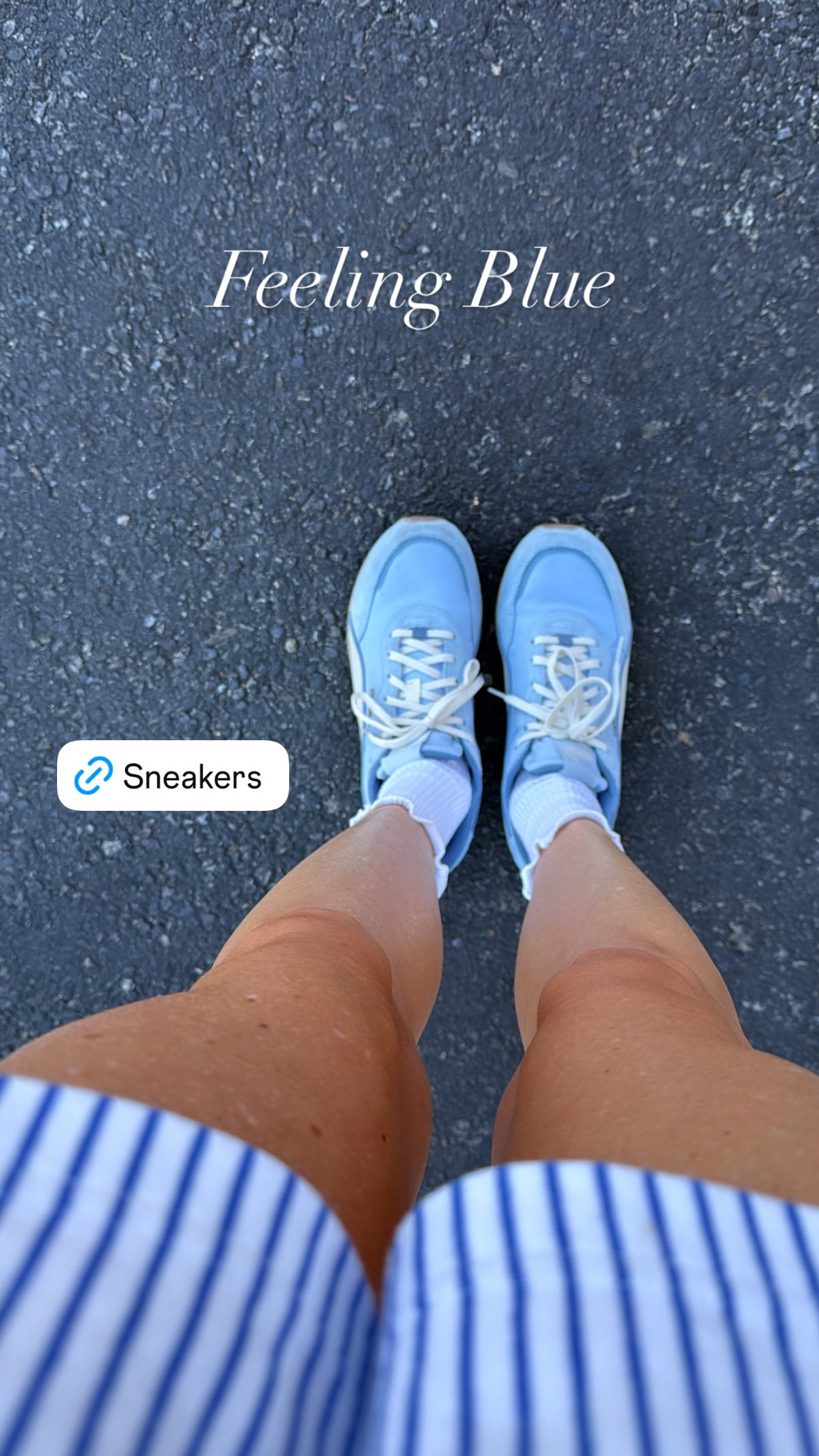 Feeling blue in my sneakers 

 #LTKActive #LTKStyleTip #LTKShoeCrush