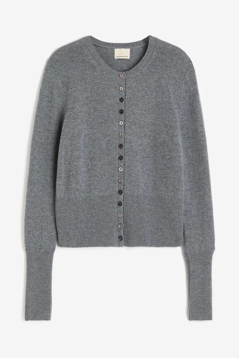 Cardigan aus Kaschmirmix | H&M (DE, AT, CH, NL, FI)