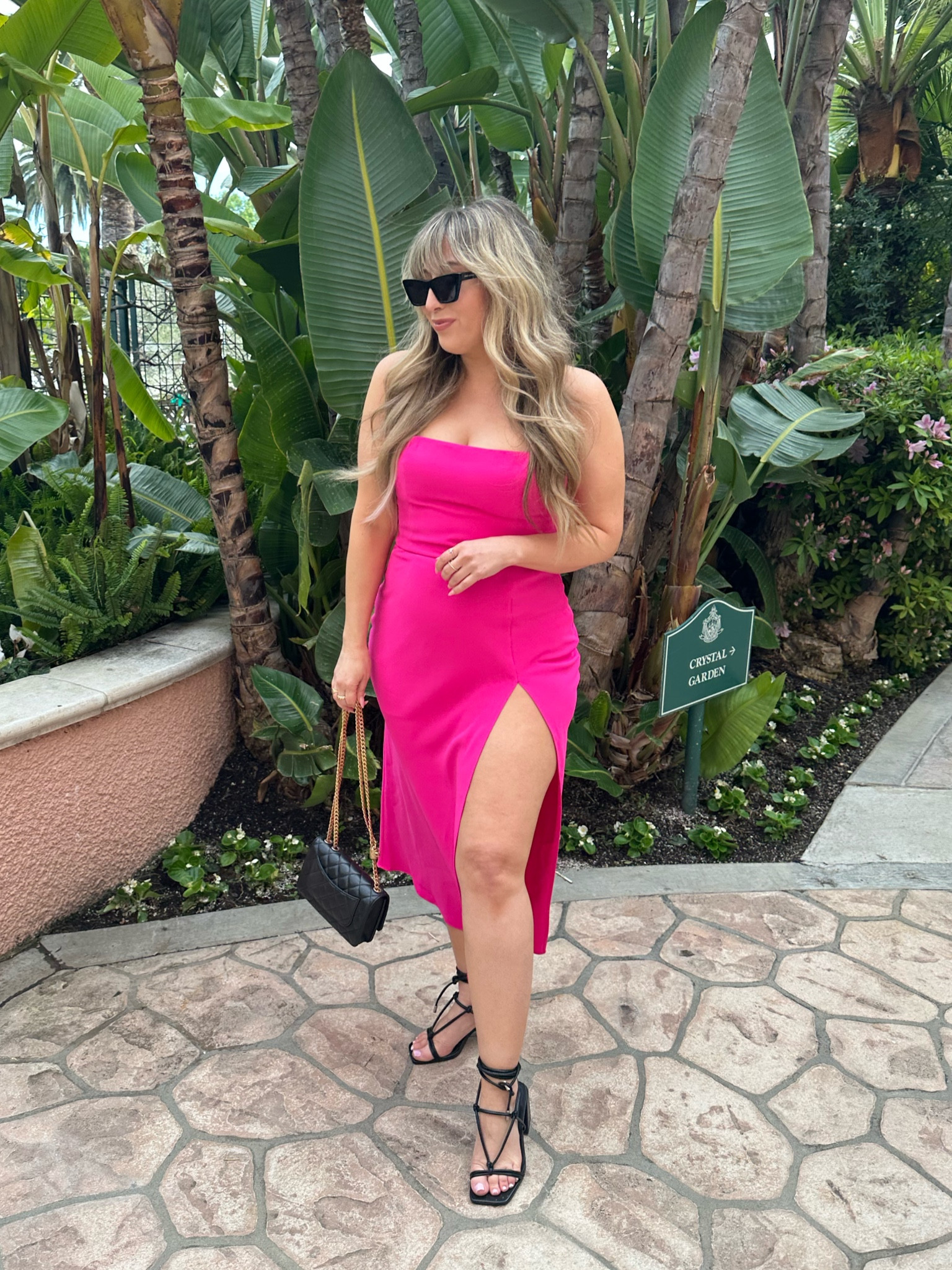 Pink midi dress - hot pink cocktail dress - strapless dress 

#LTKFind #LTKstyletip
