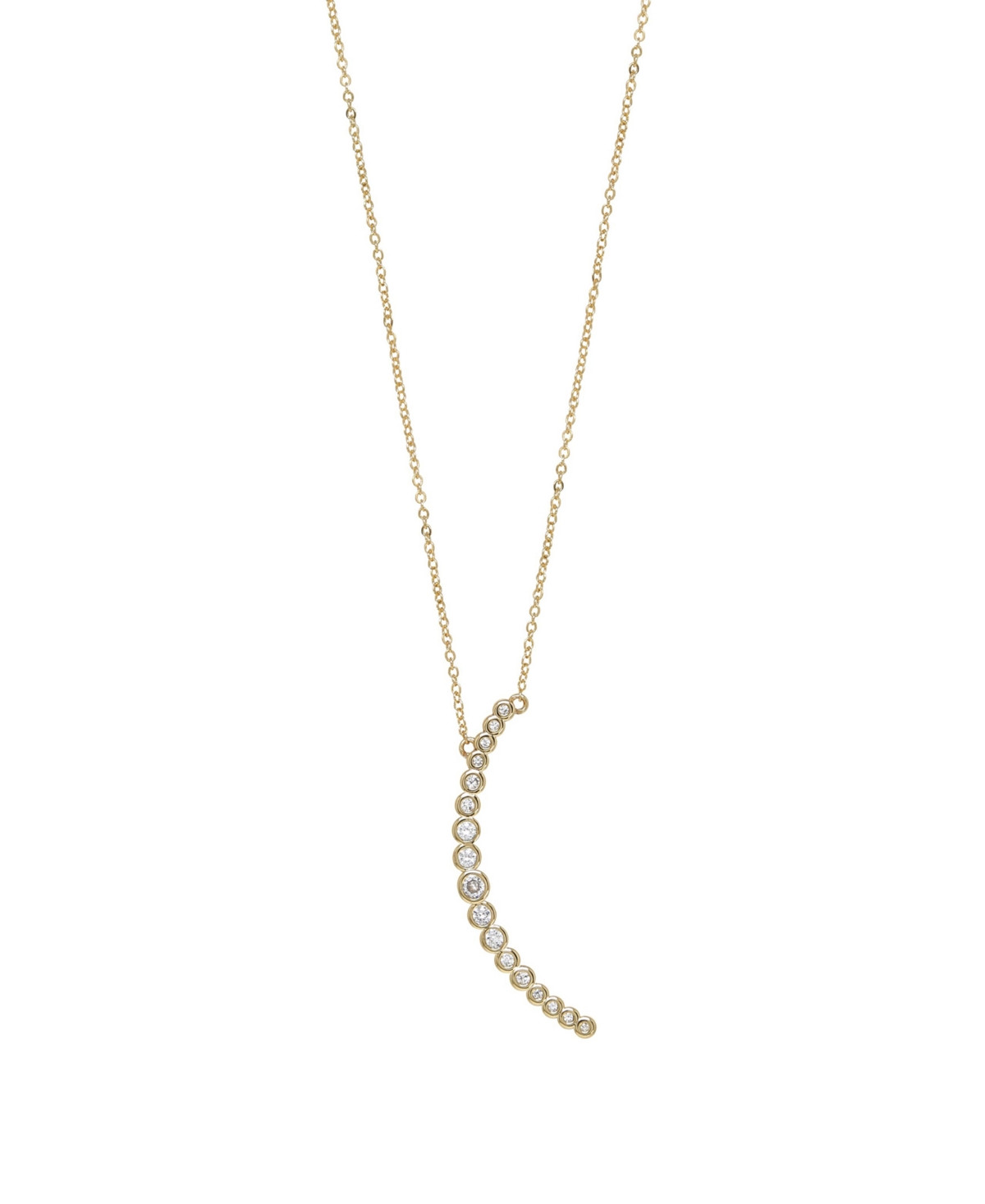 Ettika Waning Crystal Crescent Moon Necklace | Macys (US)
