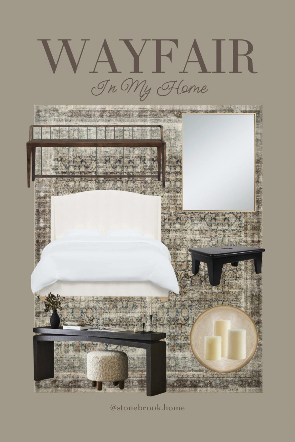 Shop @wayfair in my Home: For a mix of affordable and high-end furniture and decor finds, Wayfair is my go-to. Everything from bedroom furniture, to Living room decor, to Entryway styling can all be accomplished with Wayfair!

#ltkhome #wayfair #ad

Bed frame, chaise lounge, bedroom rug, entry rug, entry table, console table, entry bench, bench, round tray, pillar candles, step stool, 


#LTKFindsUnder100 #LTKStyleTip #LTKHome