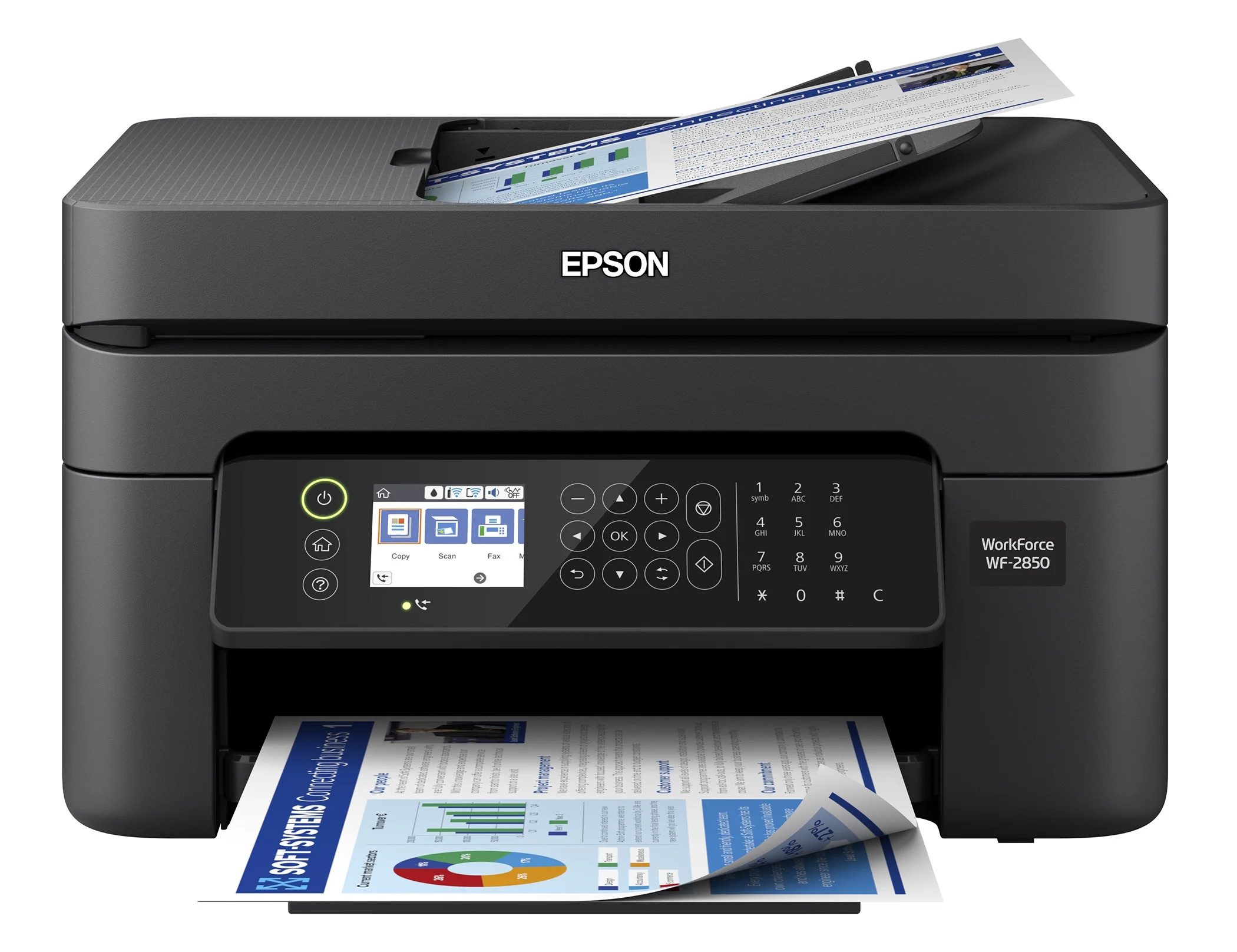Epson WorkForce WF-2850 Wireless All-in-One Color Inkjet Printer | Walmart (US)