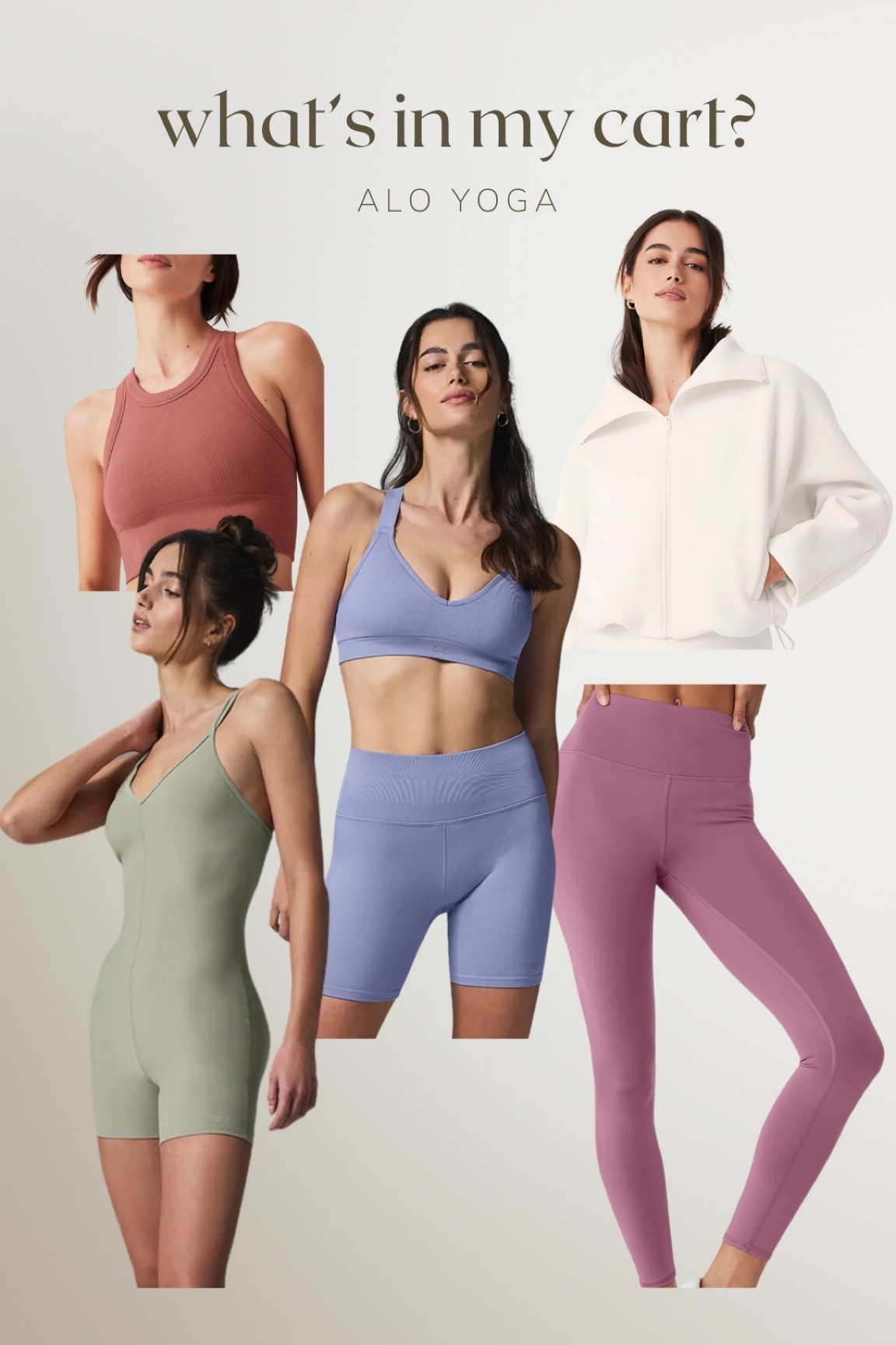 What’s currently in my cart at Alo Yoga! 

#LTKstyletip #LTKfitness #LTKActive