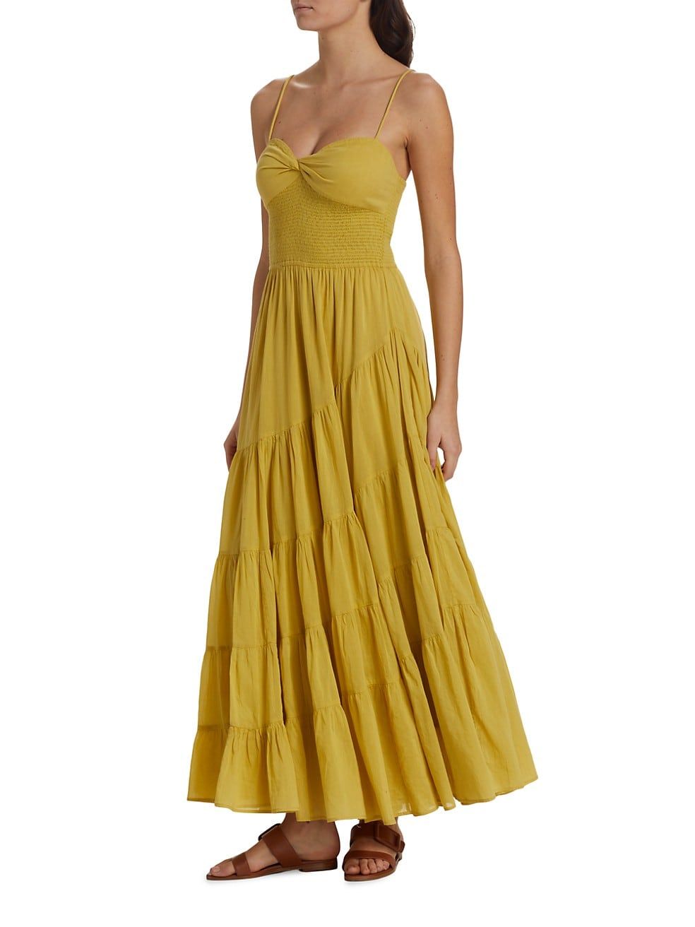 Sundrenched Strapless Tiered Maxi Dress | Saks Fifth Avenue