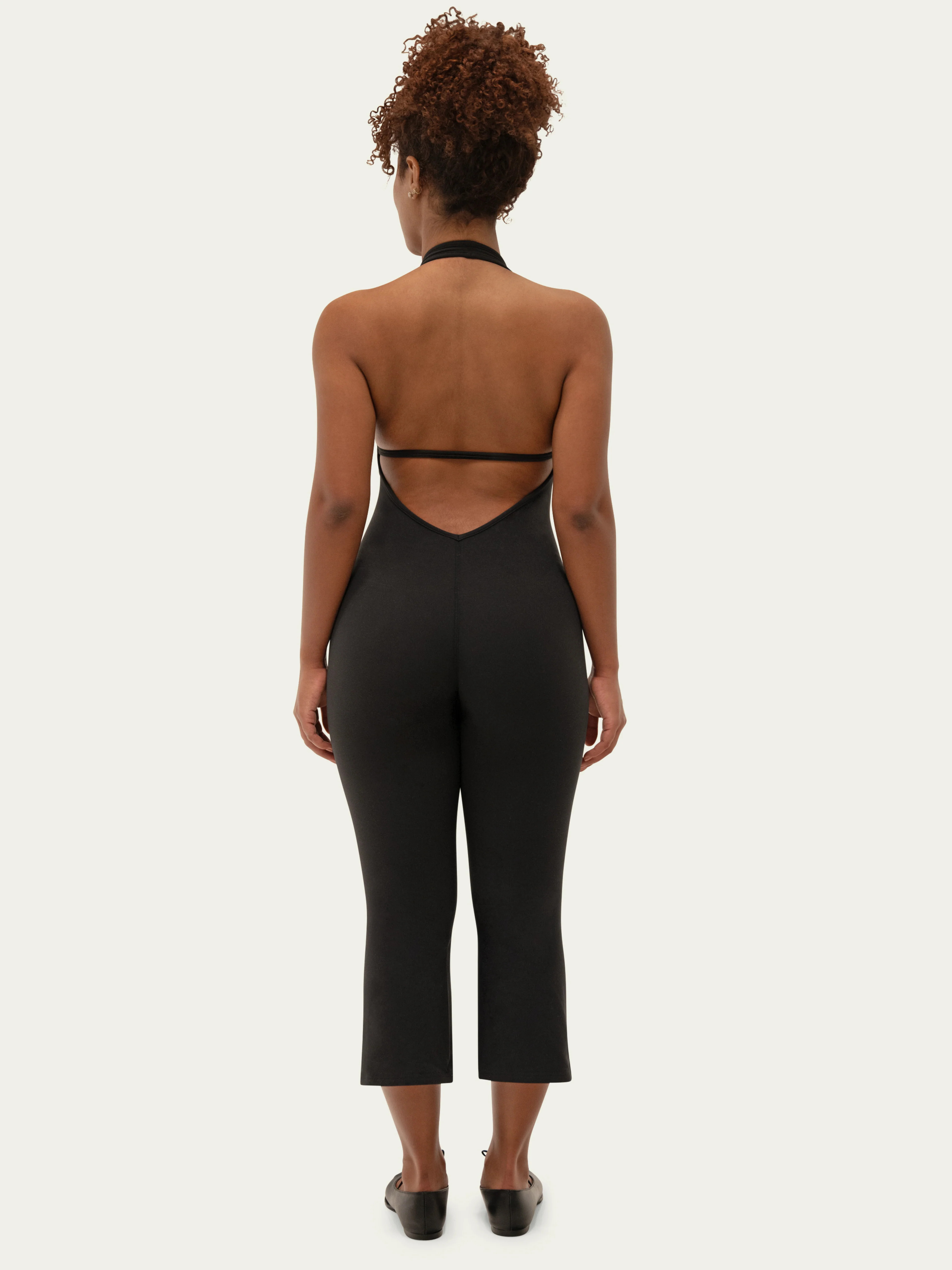The Halter Onesie / Black | 437