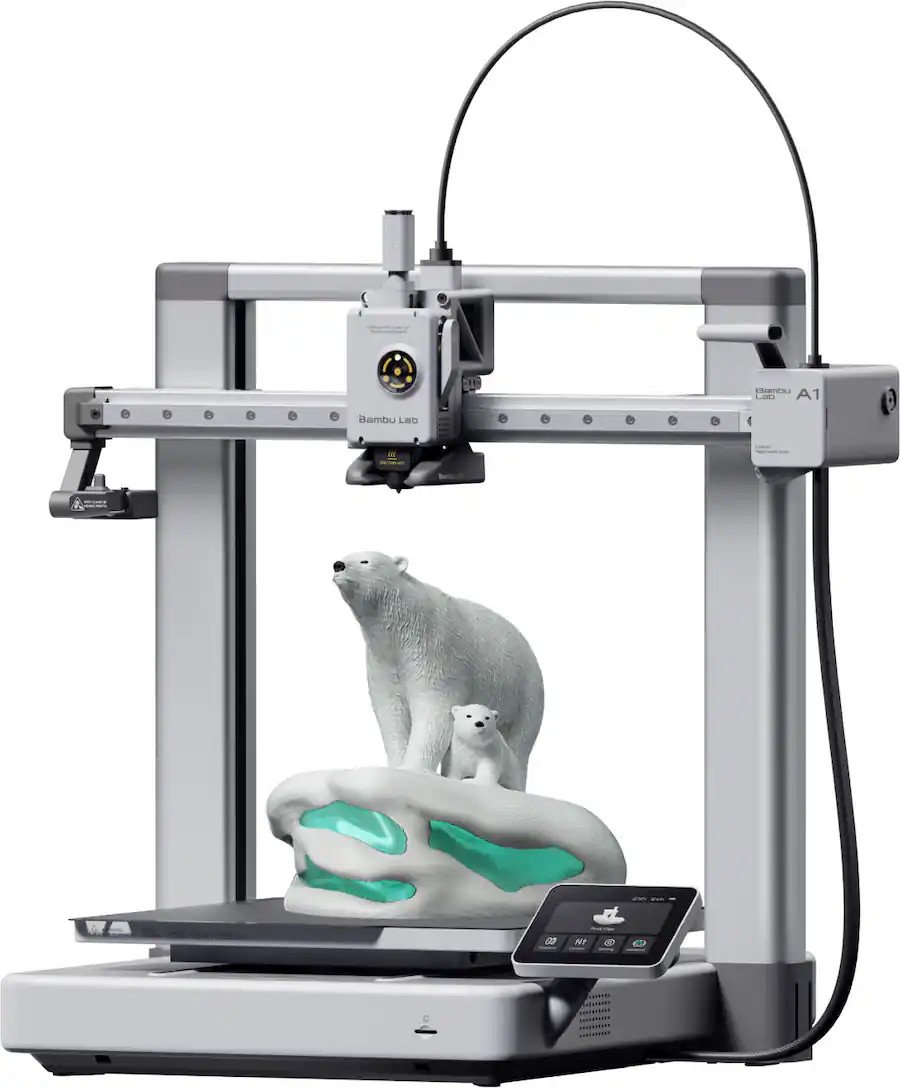 Bambu Lab - A1 3D Printer - Silver | Best Buy U.S.