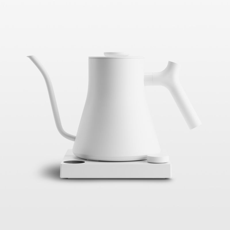 Fellow Stagg Matte White EKG Pro Electric Pour-Over Kettle + Reviews | Crate & Barrel | Crate & Barrel