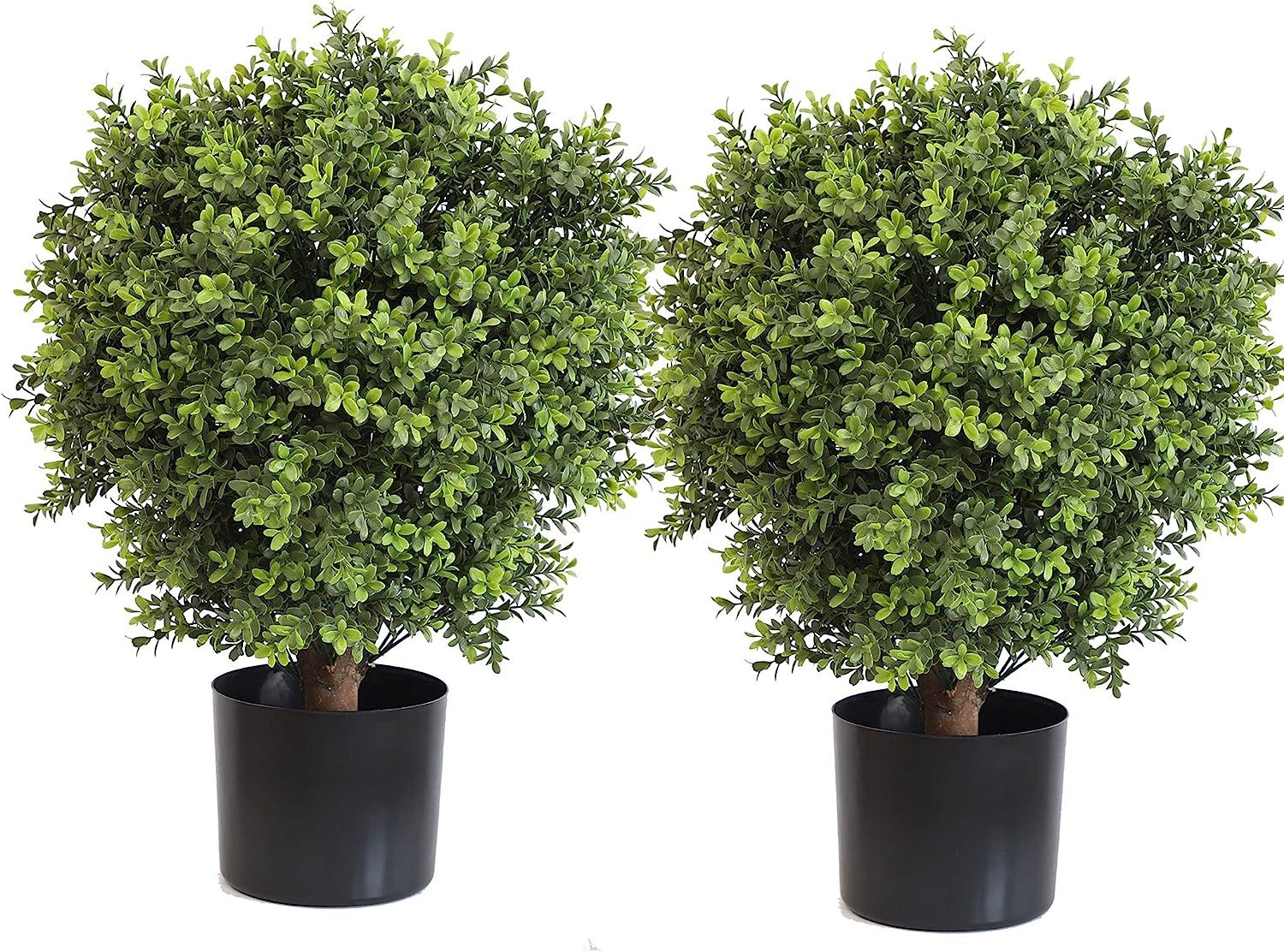 Artificial plants,artificial plants outdoor,topiary trees artificial outdoor 2 pack,Home Decor fo... | Amazon (US)