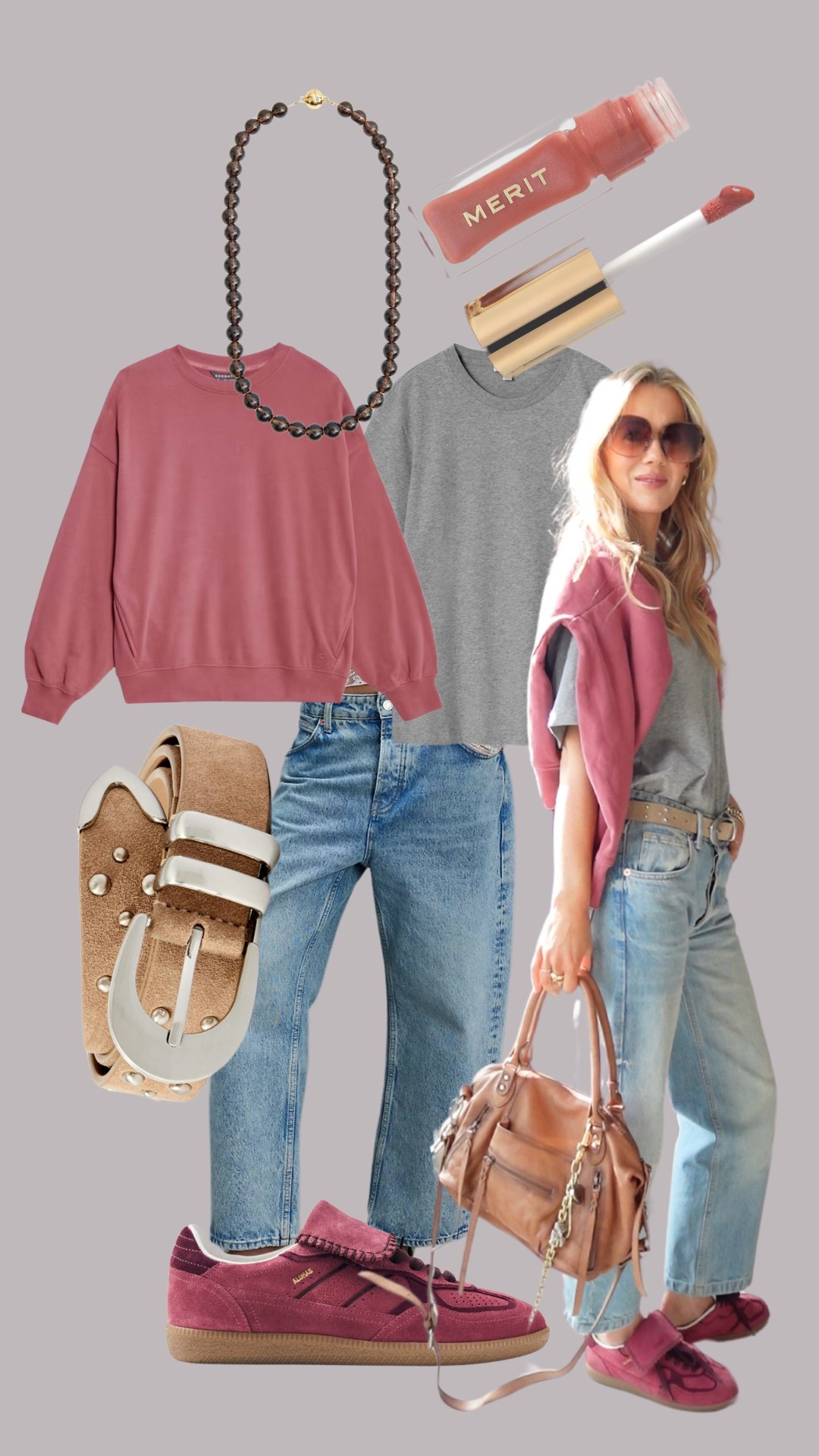 Merit is shade Pointelle
My jeans are old Raey no longer available, but the shape of the Deep Trance are very similar (I have them in ecru) 