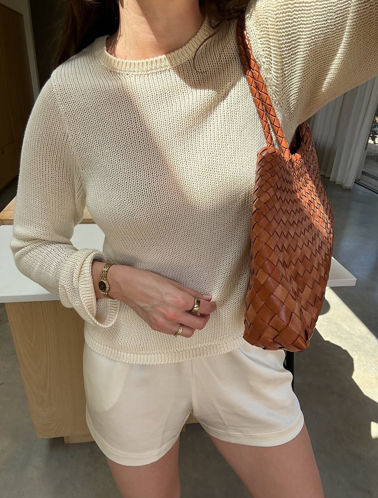 Summer whites neutral outfit of the day

#LTKsummer #LTKstyletip