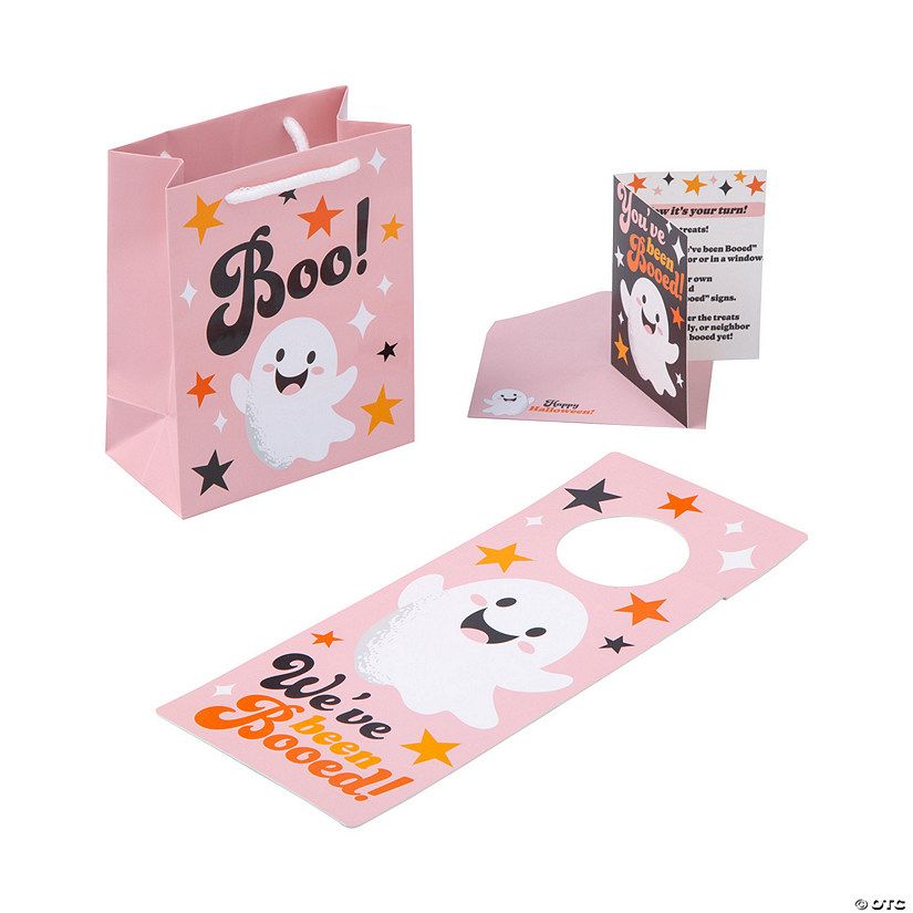 Halloween You’ve Been Booed Ghost Bag Starter Kit for 12 | Oriental Trading Company
