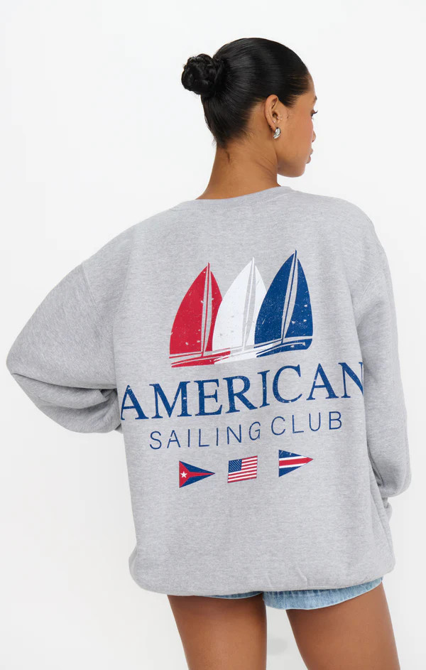 Stanley Sweatshirt ~ Sailing Club Graphic | Show Me Your Mumu
