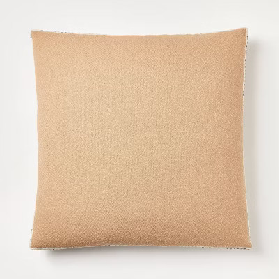 Oversized Woven Striped Square Throw Pillow - Threshold™ designed with Studio McGee | Target