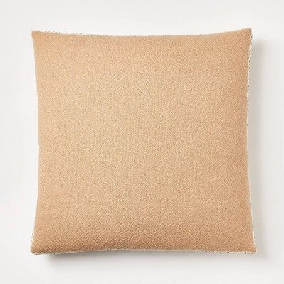 Oversized Woven Striped Square Throw Pillow - Threshold™ designed with Studio McGee | Target