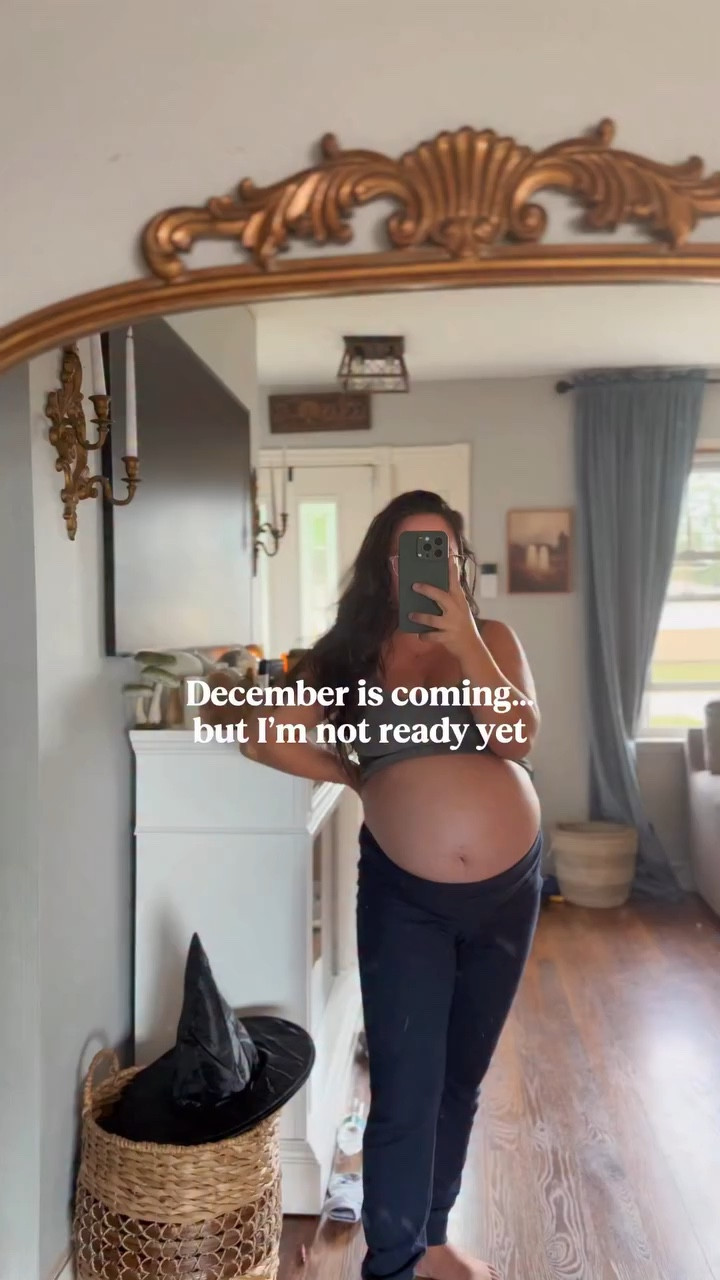 December is coming… my heart feels it and with it, all the memories of the month my whole world changed. 🕯️ Part of me still feels like that girl waiting to meet her, counting kicks and dreaming about her face. Now she’s here… laughing, growing, and turning one so soon & my heart can’t decide whether to burst or break. 🤍 
✨my sweet little December baby 🦢

#motherhooddiary #lastbaby #babiesfirstbirthday #postpartumjourney #momof5 #lastbabyfeels