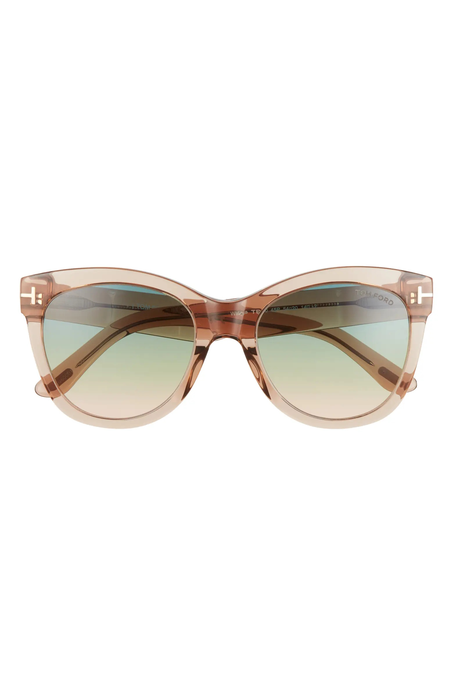 Wallace 54mm Gradient Cat Eye Sunglasses | Nordstrom