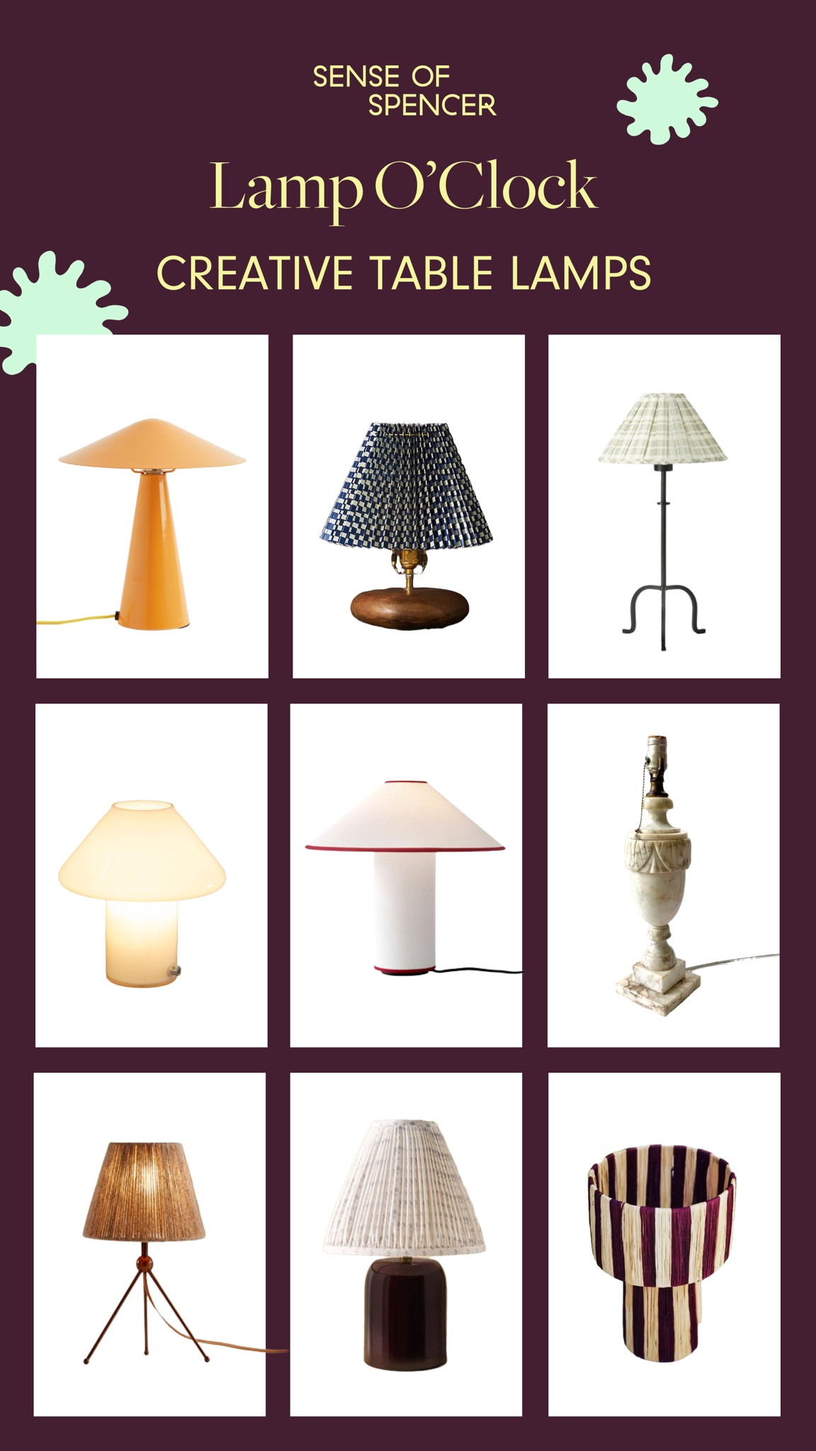 It’s officially Lamp O’clock season. As the days get dimmer earlier, it’s time to banish overhead lights and flick on table lamps. Is there a spot on your counter, a console table or even your dining table that could use a warm glow. Here’s a selection of creative table lamps to stock up.

#LTKHome