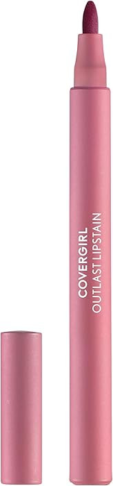 Covergirl Outlast Lipstain, 20 Admire, Smooth Application, Precise Pen-Like Tip, Transfer-Proof, ... | Amazon (US)