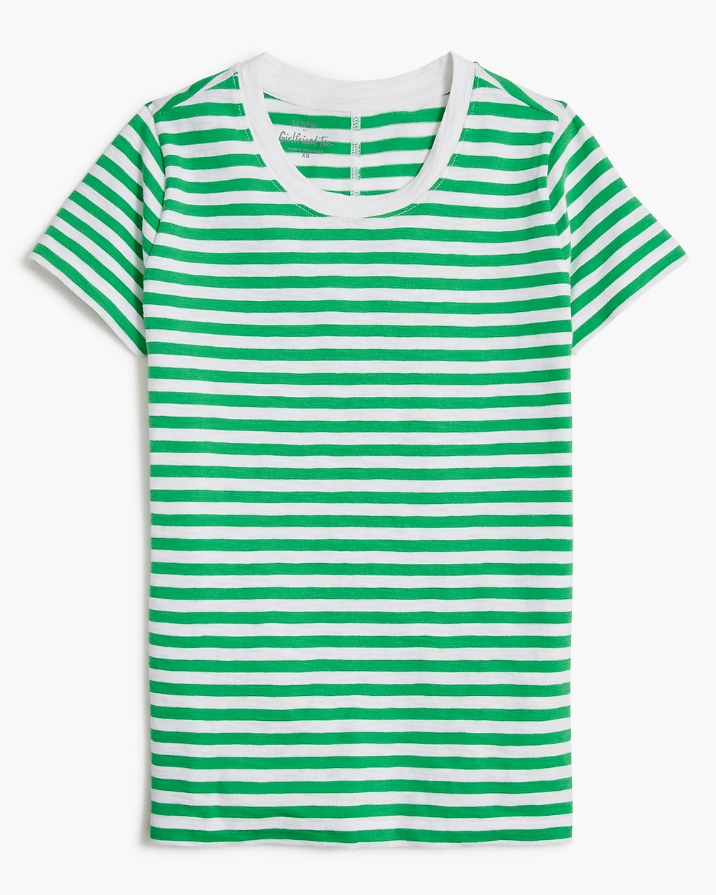 Striped girlfriend crewneck tee | J.Crew Factory
