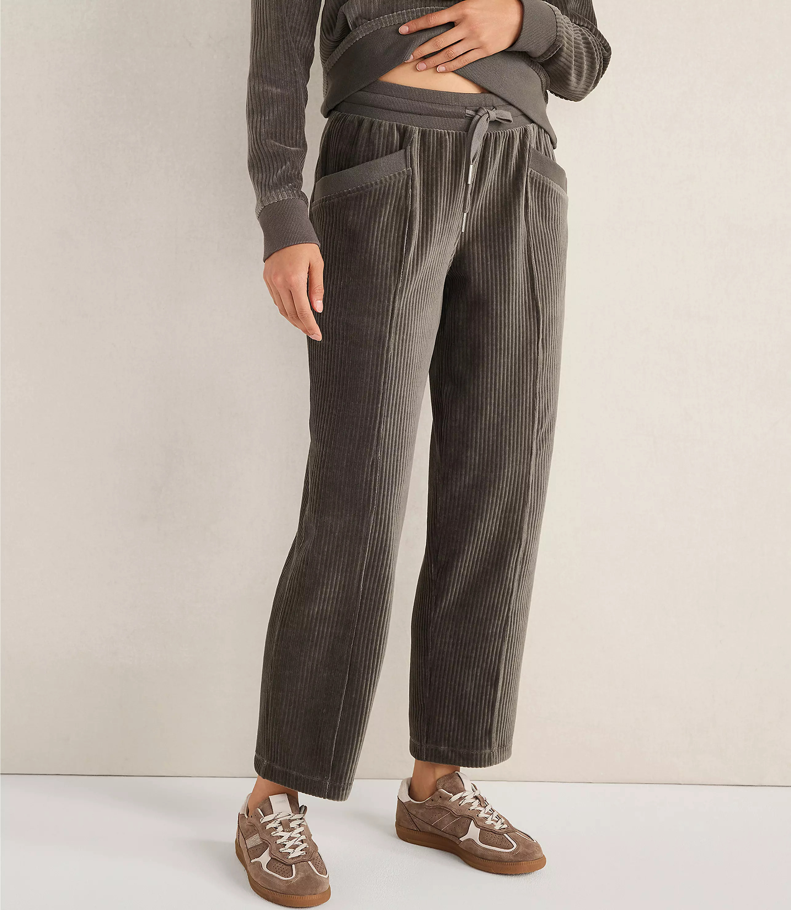 Haven Well Within Corded Velour Pants | LOFT