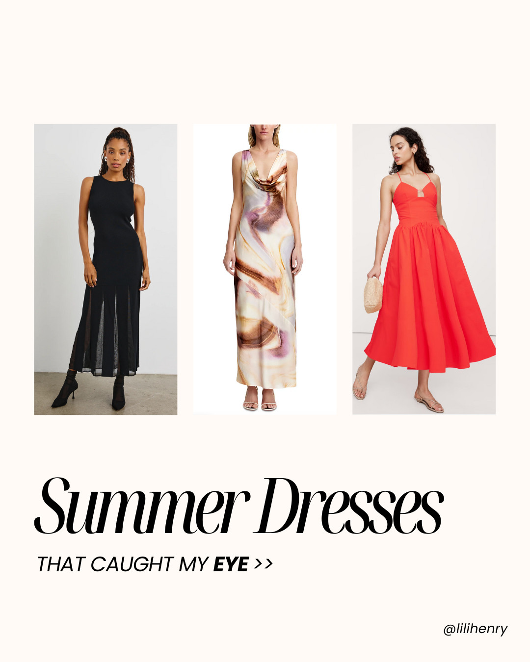 If (when) I’m packing for a warm-weather getaway, there are a few essentials that always make the cut: SPF, a raffia beach bag, and a handful of dresses that allow me to go into mai tai’s (or “wine tai” for me) and peace mode. I’m talking about pieces that are breezy without being boring, easy to throw on, and stylish enough to carry you from lazy daytime strolls to rosé at golden hour. Check out the dresses that caught my eye this season! 

 

#LTKSeasonal #LTKStyleTip #LTKTravel