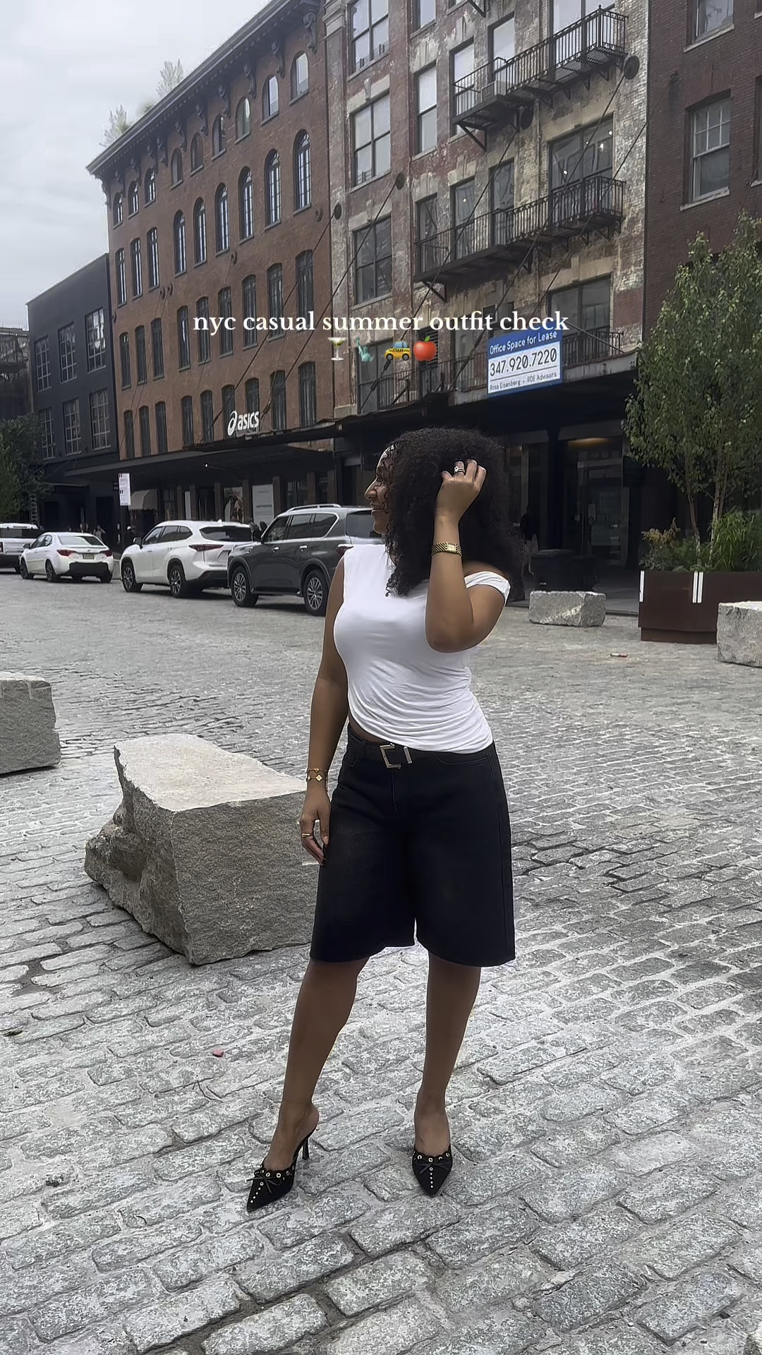 casual errands outfit for a summer day in nyc🍎

On SHEIN Seach “6TPFB” in the search bar on SHEIN to find these jorts.

#OOTD #nycoutfits #jortsoutfits #casualoutfits #summeroutfit #outfitinspo 

#LTKMidsize #LTKStyleTip #LTKSaleAlert