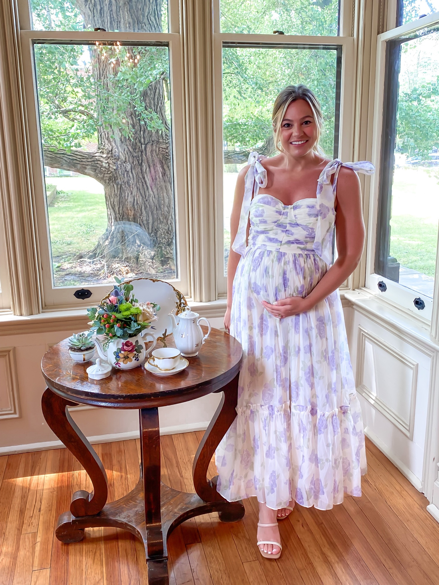 Baby shower dress. Baby girl shower. Tea party dress. 

Sized up for the bump

#LTKbump #LTKFind