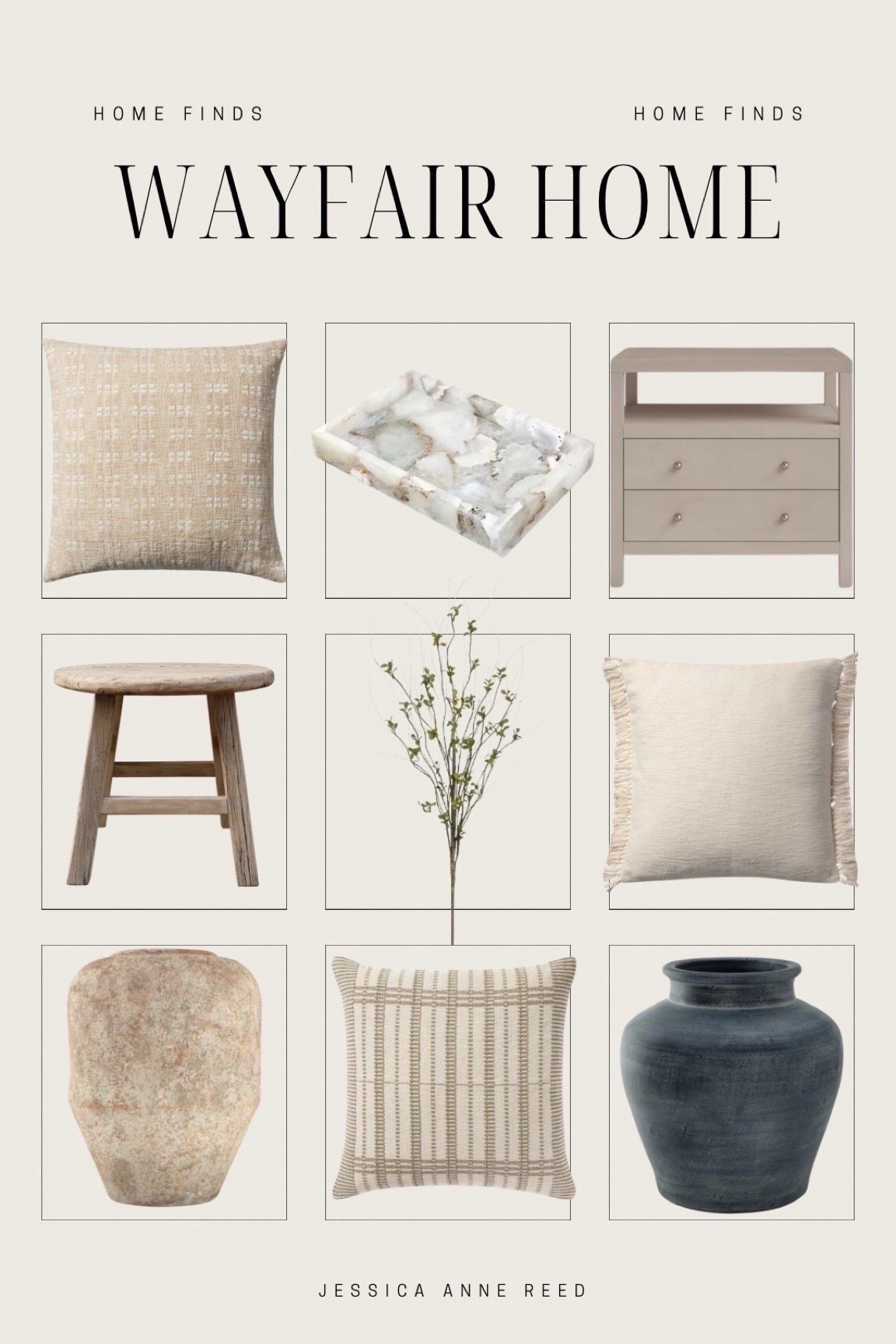 @Wayfair Wayfair home, home decor, neutral decor, nightstand, throw pillow, vase, shelf decor 

 #LTKHome

#LTKHome #LTKSaleAlert