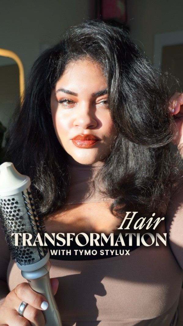 Let’s tackle this mane 😅 My hair needed a serious refresh, and the @tymo_fashiontech Stylux handled it like a pro & gave me so much volume and left me with fluffy bouncy hair!

This one-step styler heats up in just 20 seconds 🔥 and combines drying + styling in one brush — giving you salon-ready results at home.
The ceramic barrel with T-Gloss Keratin smooths frizz, adds shine, and helps protect your hair while styling. ✨
I love that it’s customizable for all hair types, with 3 heat settings (320°F, 360°F, 395°F) so you can find your perfect temp.
And the anti-scald design, memory control, and 360° swivel cord make styling quick and comfortable, no tangles, no stress!

This brush makes my hair feel soft, shiny, and full of volume every single time 🙌🏽

#tymobeauty #tymo #CurlsTYMO #TYMOCURLSBOUNCE #tymostylux #haircare #hairtutorial #hairtransformation #curlyhairroutine #heatstyling #blowoutstyles #UGCcreator #hairstylingtools #curlyhairtutorial #hairtransformation #hairtutorial #curlytostraight #ad 

#LTKBeauty #LTKStyleTip