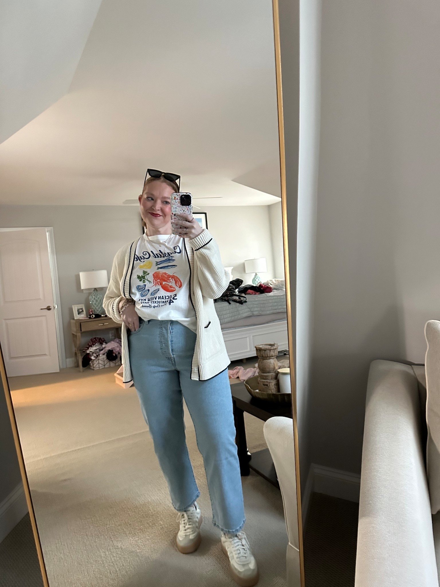 The moment it gets sunny I fall into my coastal girl era!

Wearing an XL/ size 32

Levi’s, jeans, spring, spring fashion, denim, light wash denim, coastal, coastal cowgirl, coastal style 

#LTKSeasonal #LTKMidsize #LTKFindsUnder100