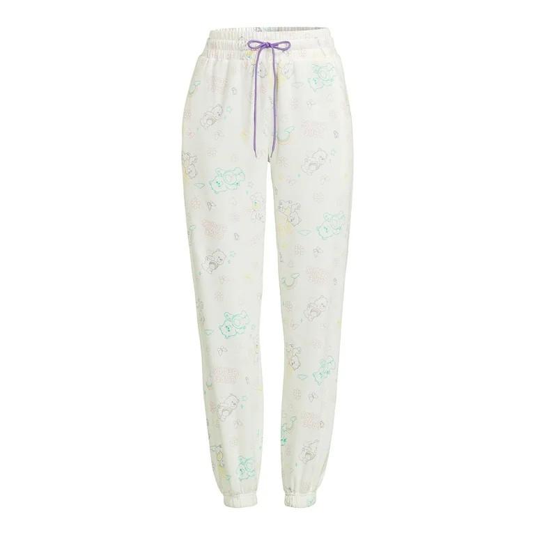 Care Bears Juniors’ Print Jogger Pants, 28” Inseam, Sizes XS-XXXL | Walmart (US)