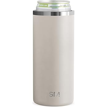 Simple Modern Skinny Can Cooler | Slim Insulated Stainless Steel Drink Sleeve Holder | Insulate S... | Amazon (US)
