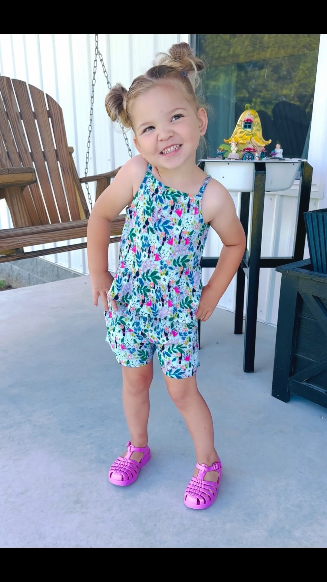 Now, I know if you are a millennial like I am, you all had a pair of these jelly sandals! But listen, these are way BETTER than the ones we had as a kid! The soles have a squishy cushion, unlike ours felt like we were walking on planks of wood 😅 IYKYK these are WAY cuter they come in lots of different colors and sizes and they are SCENTED!! Tutti-frutti with hint of bubblegum HOW COOL IS THAT 🍓🍌🍉🍎🫧 
Mini Melissa is a staple shoe that everybody needs in their closet! Even the kiddos! These are flexible and light as air! Taytum is wearing a size 10 toddler and they are true to size 🎀  #MiniMelissa #ScentedShoes #PosessionPinkSandals #AmazonFinds #Ad #EarnedCommission #AmazonInfluencer #LTKxAmazon #KidsShoeCrush #LTKkidsStyleTips #tuttifrutti #minimelissapossessionkids #GlossyPink #Bubblegum 

#LTKSummerEdit #LTKShoeCrush #LTKKids