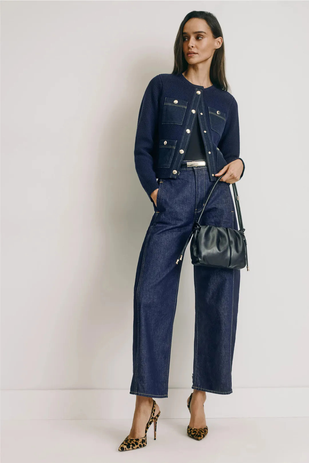 Ryder High Rise Barrel Leg Jeans | Rent the Runway
