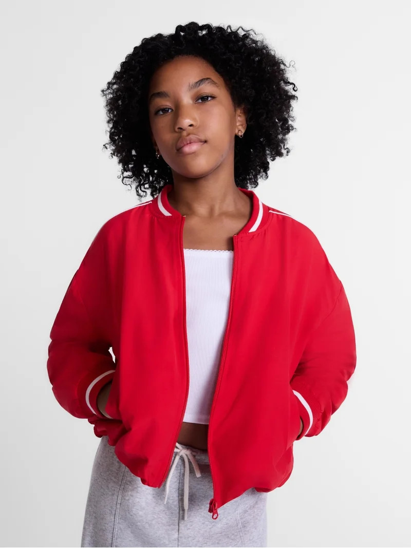 Weekend Academy Girls Track Jacket, Sizes 4-18 | Walmart (US)
