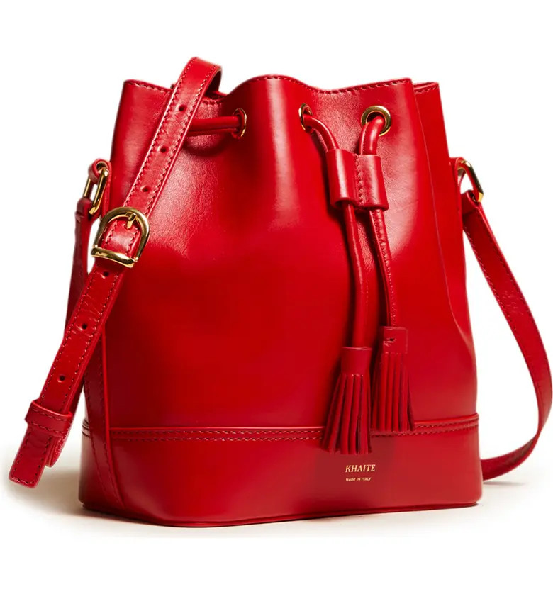 Small Cecilia Leather Bucket Bag | Nordstrom