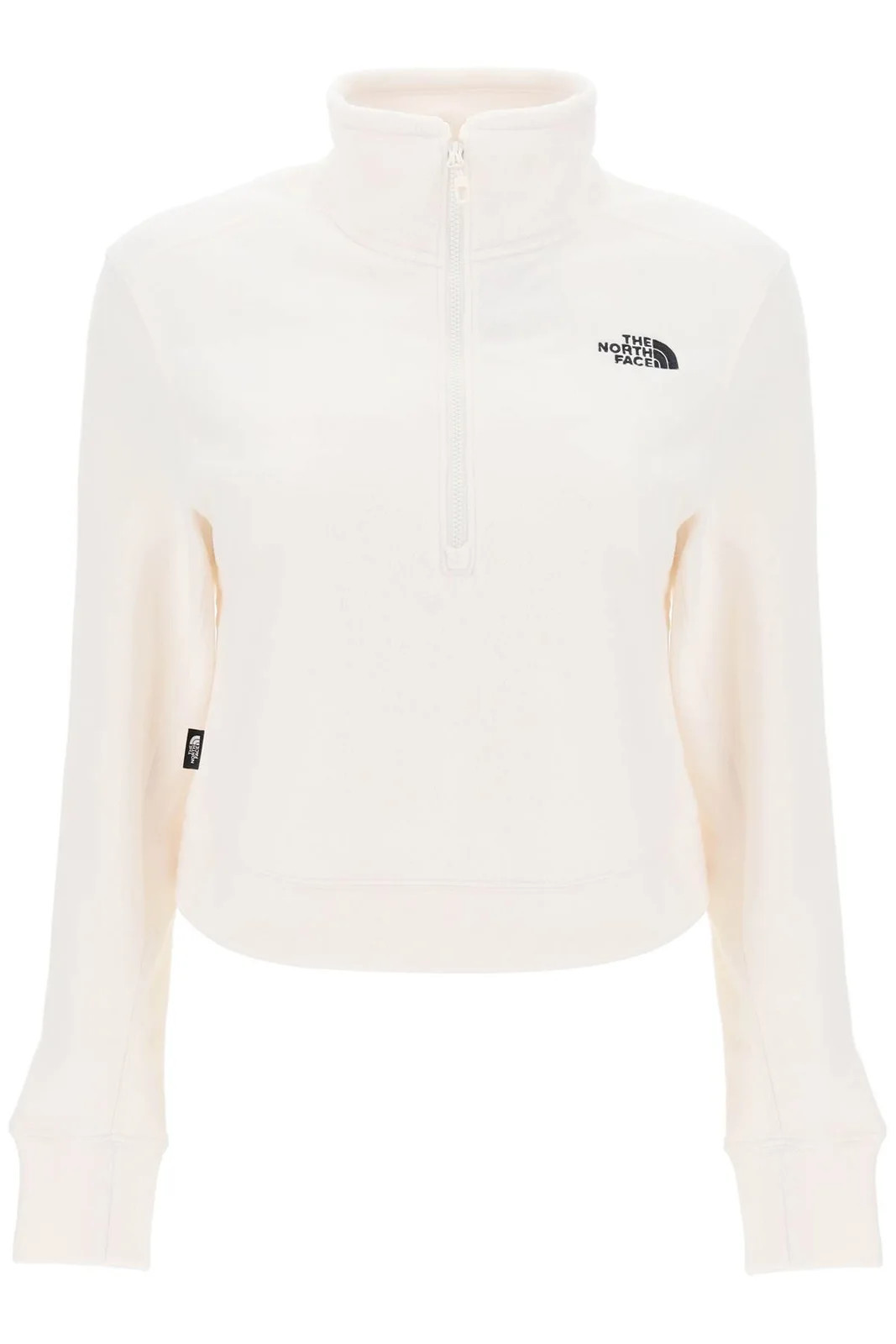 The North Face Glacer Cropped Half-Zip Fleece Sweatshirt | Cettire Global