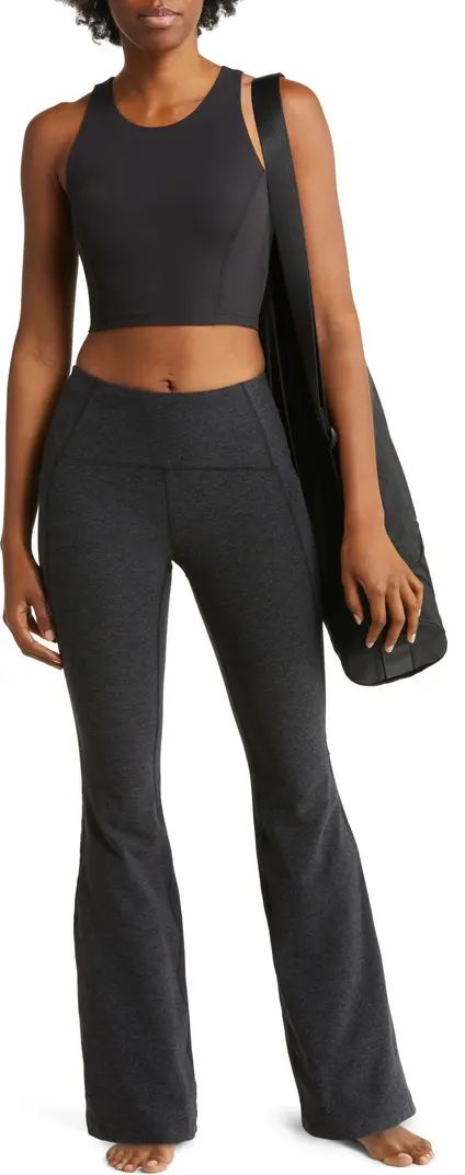 Restore Soft High Waist Pocket Flare Leggings | Nordstrom