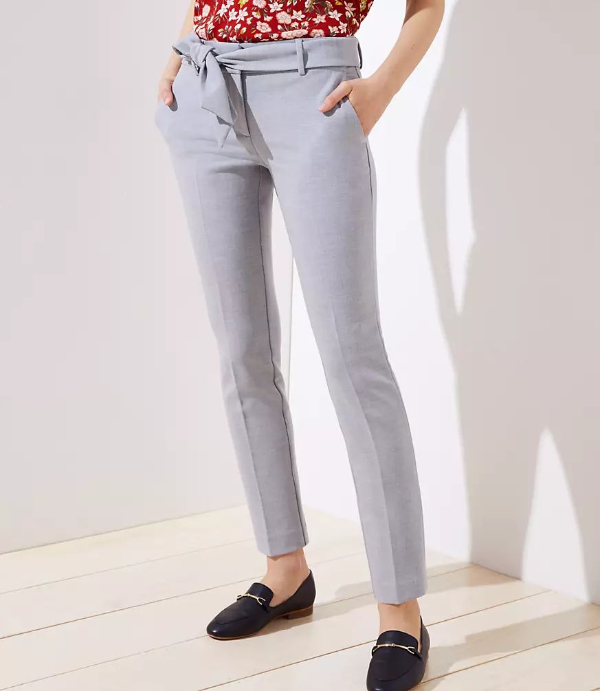 Slim Tie Waist Pencil Pants in Marisa Fit | LOFT