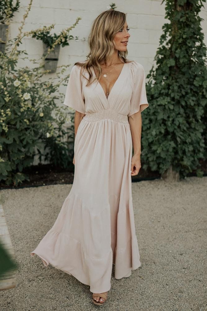 Delilah Maxi Dress | Blush | Baltic Born