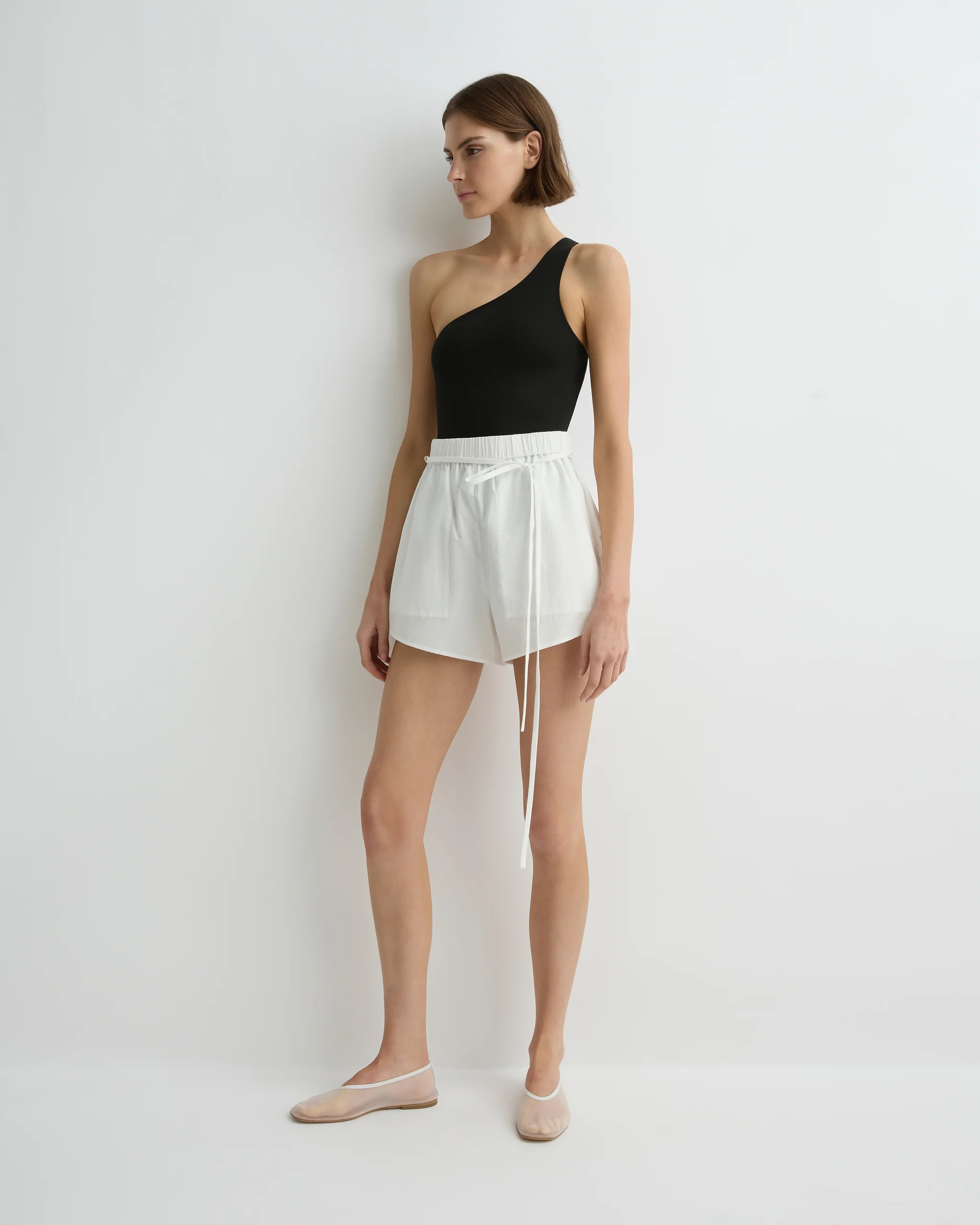 Kyoto Short White | BONDI BORN® | Shorts | BONDI BORN