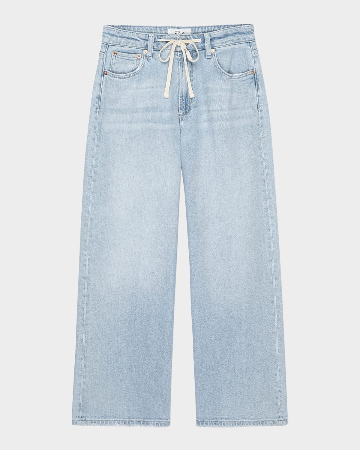 Angeleno Drawstring Wide-Leg Jeans | Neiman Marcus