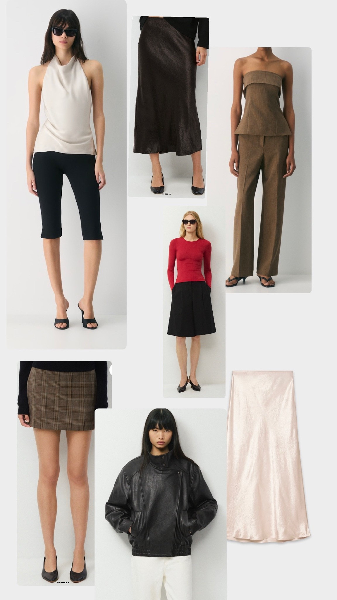 Things I’ve actually bought and LOVED at Aritzia. Great basics/staples I’ve been getting lots of wear out of! I’ve been wearing Xs or 4 in skirts, 4 in the capris and trousers and xs or 2 in tops!
