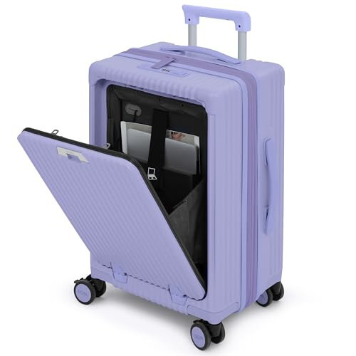 Nobl Travel Carry on Expandable Luggage, Aluminum Frame Hard Shell Suitcase | Amazon (US)