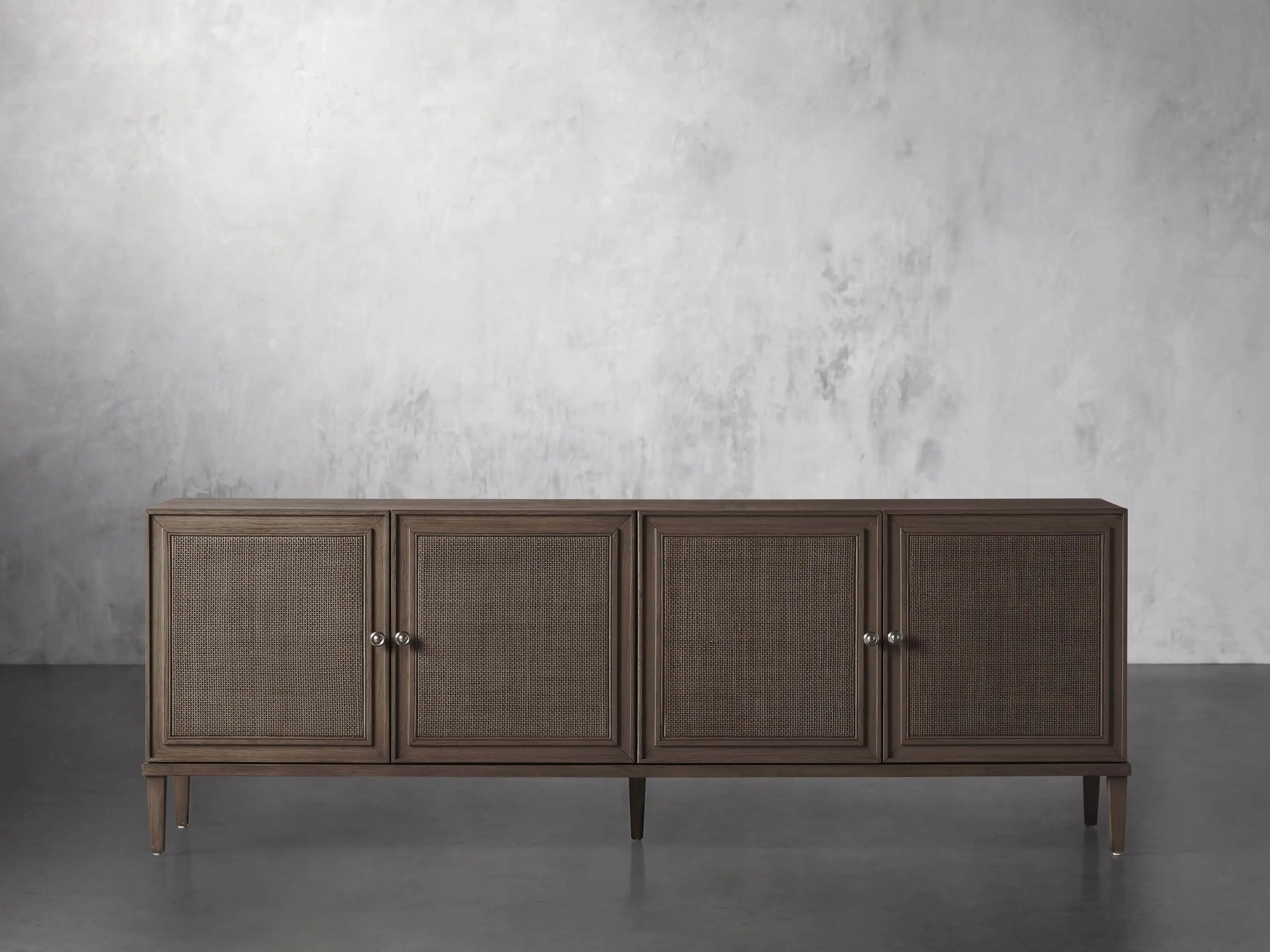 Pearson Cane Media Console | Arhaus